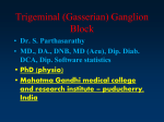 Trigeminal (Gasserian) Ganglion Block