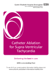 Catheter Ablation for Supra-Ventricular Tachycardia