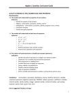 Algebra 1 Seamless Curriculum Guide