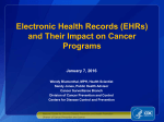 Electronic Health Records (EHRs) and Their Impact on Cancer