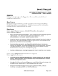 Scott Sauyet`s Resume