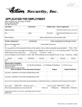 nana`s employment application instructions