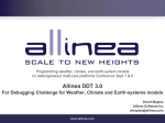 Allinea Tools - Computational Information Systems Laboratory