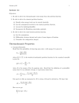 Lecture 14 Thermodynamic Properties