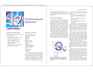 Electromagnetic Induction - Goodheart