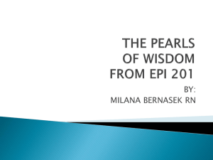 THE PEARLS OF WISDOM - OSW
