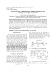 A Novel Low-Power CMOS Operational Amplifier with High Slew