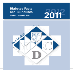 Diabetes Facts and Guidelines