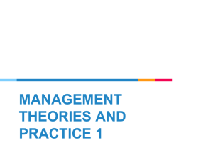 CCBS-Course-Management Theories and Practice