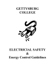 Electrical Safety - Gettysburg College
