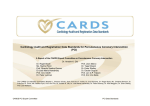 CARDS Cardiology Audit and Registration Data Standards for