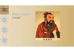 Early China Review ppt.