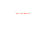 The Asian Model - Iowa State University Department of Economics