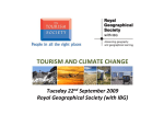 tourism and climate change