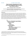 Non-Invasive Assessment of Left Ventricular Diastolic (Dys) Function