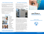 The Infection Control Experts What Professionals Are