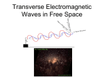 Transverse Electromagnetic Waves in Free Space