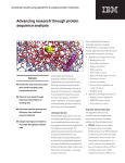 Advancing research through protein sequence analysis