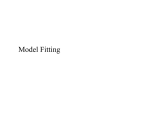 Model Fitting