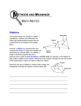 Chapter 3 Math Notes - Kenston Local Schools