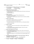 Nervous System Worksheet
