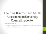 Ohio AHEAD LD ADHD presentation