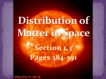 Unit E Space Exploration Section 1 Notnd Space has changed over