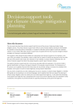 Decision-support tools for climate change mitigation planning