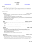 Resume – Word format