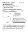 Chem 216 H W13 Notes - Dr. Masato Koreeda Thin