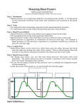 Measuring Blood Pressure