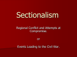 Sectionalism Powerpoint