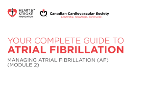 atrial fibrillation - Heart and Stroke Foundation