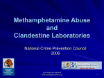 Methamphetamine Abuse and Clandestine Laboratories
