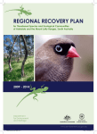 Regional recovery plan for threatened species and ecological