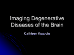 Imaging Degenerative Diseases of the Brain