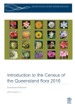 Introduction to the Census of the Queensland Flora 2016