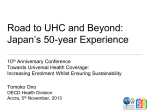 Road to UHC and Beyond: Japan`s 50-year Experience