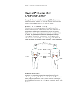 Thyroid Problems After Childhood Cancer