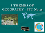 5 THEMES OF GEOGRAPHY