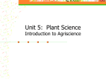 Plant Science - Petal School District