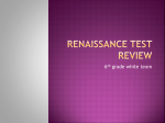 Renaissance Test Review - Center Grove Community School