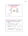 Statistics and Chemical Measurements: Quantifying Uncertainty