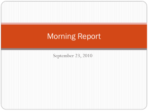 Morning Report - LSU School of Medicine