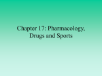 Chapter 17: Pharmacology, Drugs and Sports