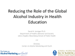 alcoholDJ - Corporations and Health