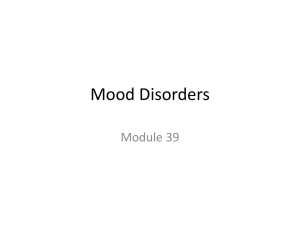 3 Mood Disorders