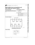 DM5416 Hex Inverting Buffers with High Voltage Open