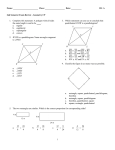 ExamView - 2nd semester exam review