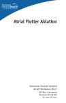 Atrial Flutter Ablation - VCH Patient Health Education Materials